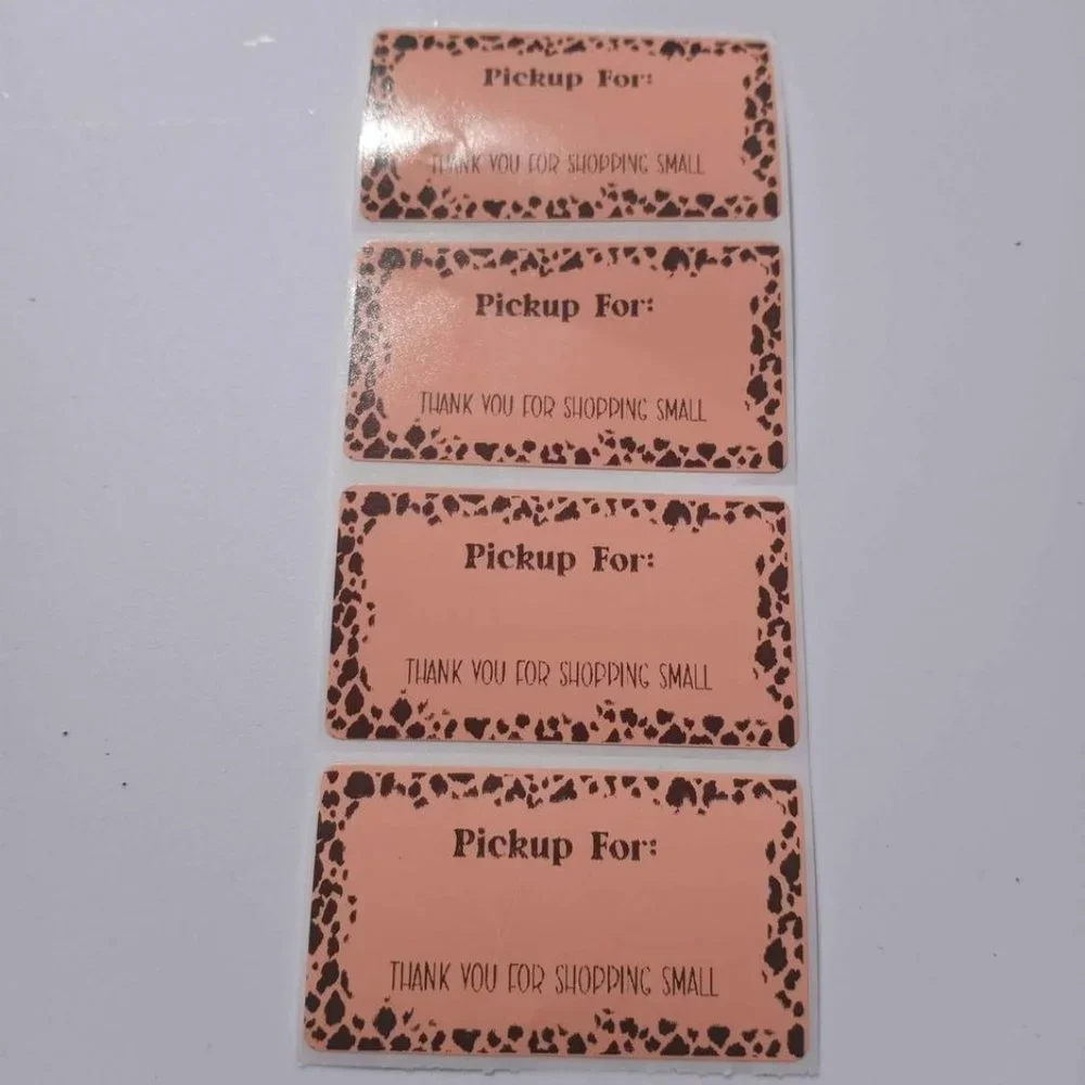 💙100 Pickup For Cow Print- Shipping Labels Thermal Package Stickers 2.25
